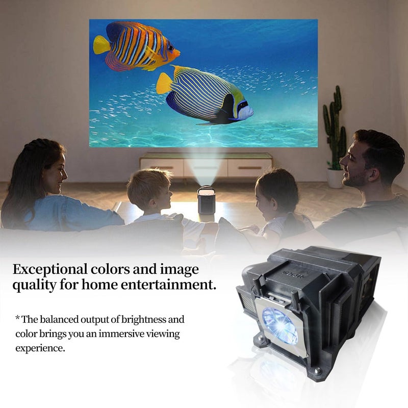 SORNEICDR ELP LP78 Replacement Projector Lamp Bulb Compatible with Epson Powerlite Home Cinema 2030 2000 730hd 725hd 600 vs230 vs330 vs335w ex3220 ex6220 ex7220 ex7230 ex7235 Projectors - Image 5
